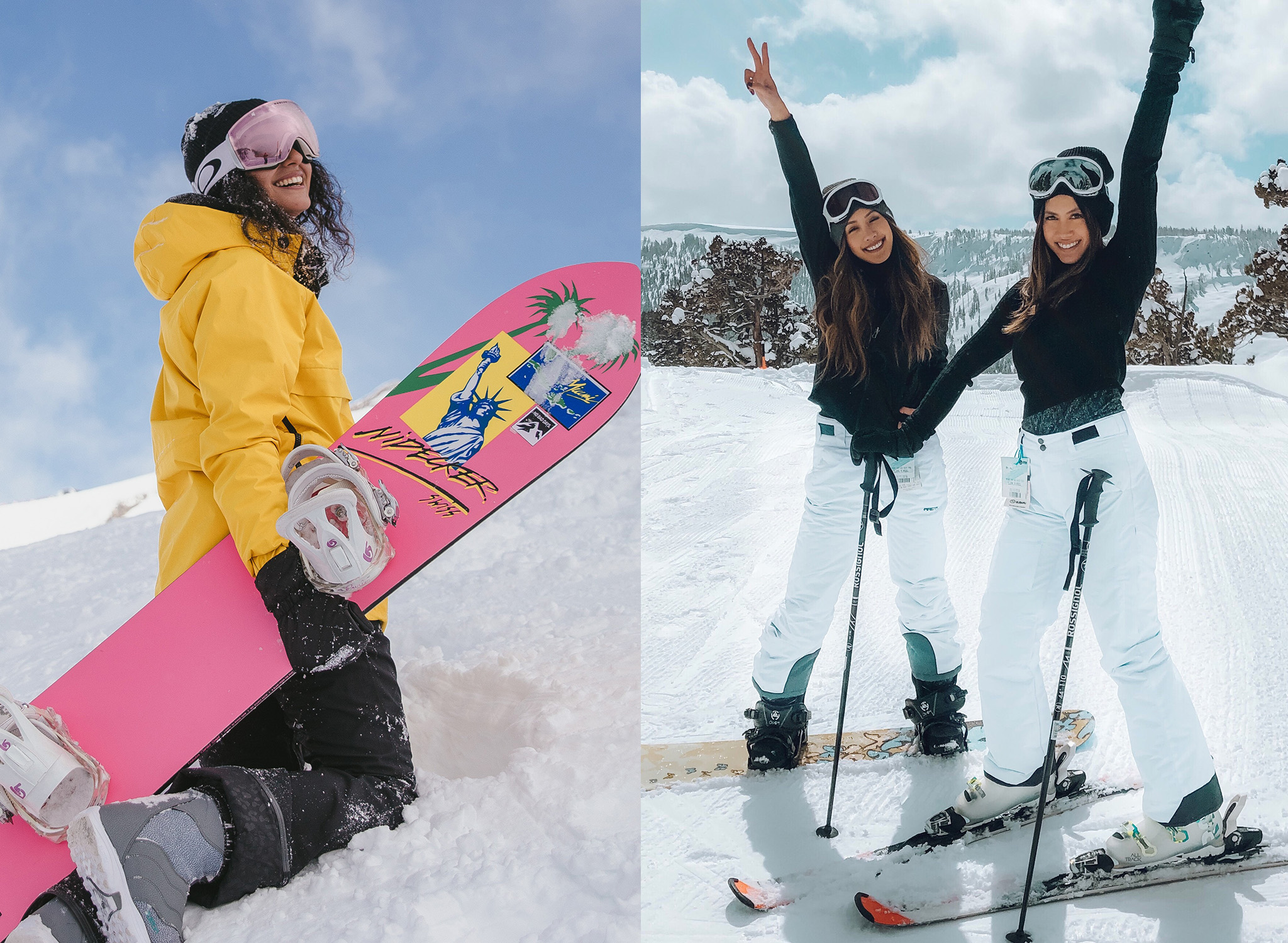 ski and snowboard lessons
