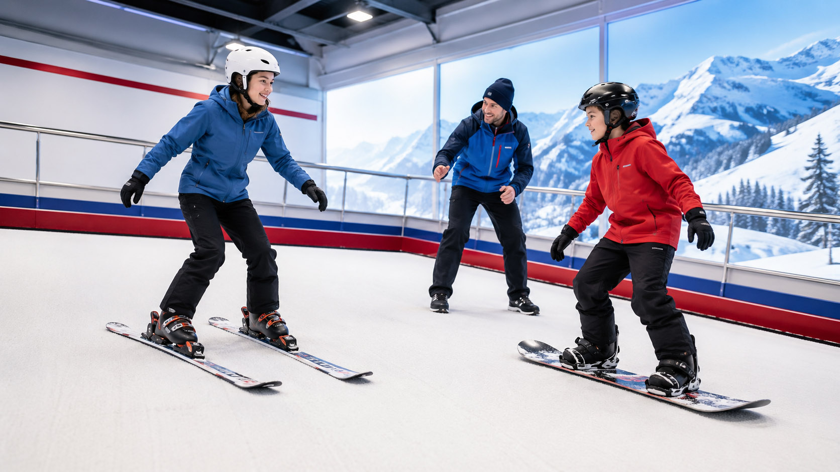 Indoor Ski and Snowboard Lessons: Learn Before You Hit the Slopes